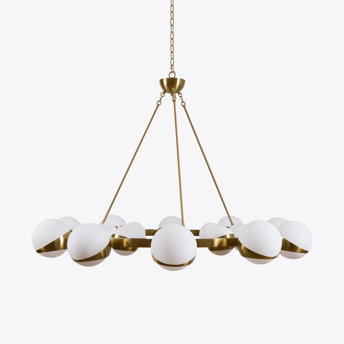 Galdenlyn Brass Chandelier-Moonnatur