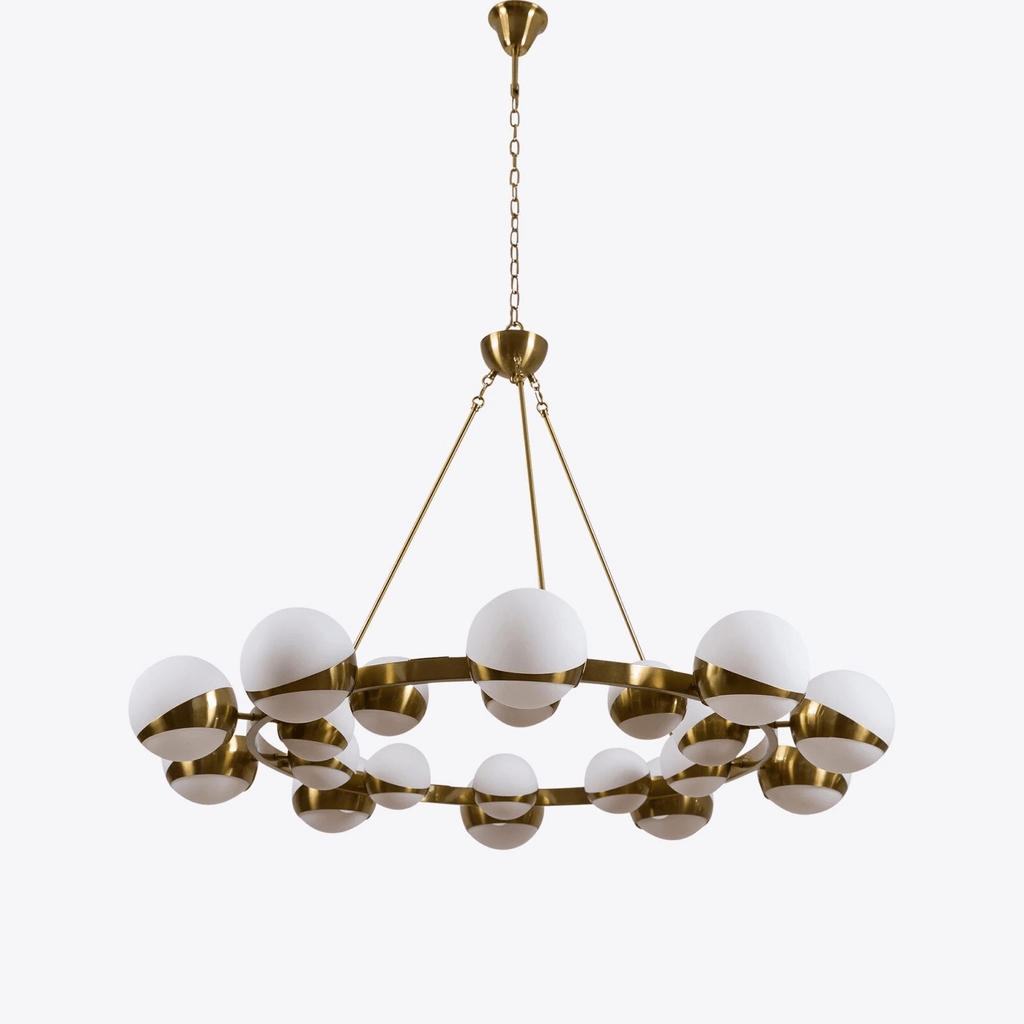 Galdenlyn Brass Chandelier-Moonnatur