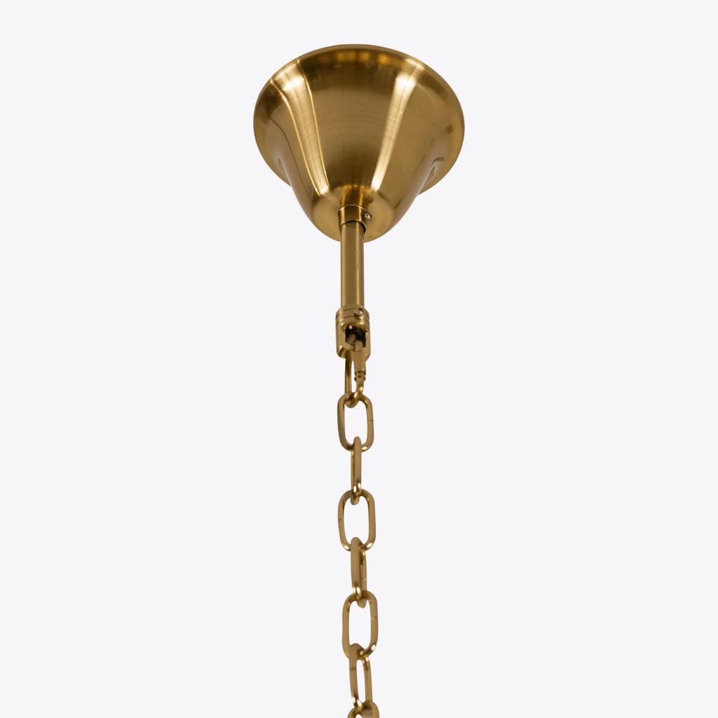 Galdenlyn Brass Chandelier-Moonnatur