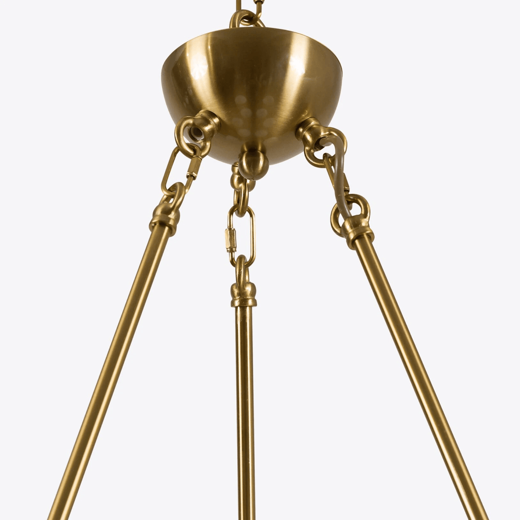 Galdenlyn Brass Chandelier-Moonnatur