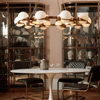 Galdenlyn Brass Chandelier-Moonnatur