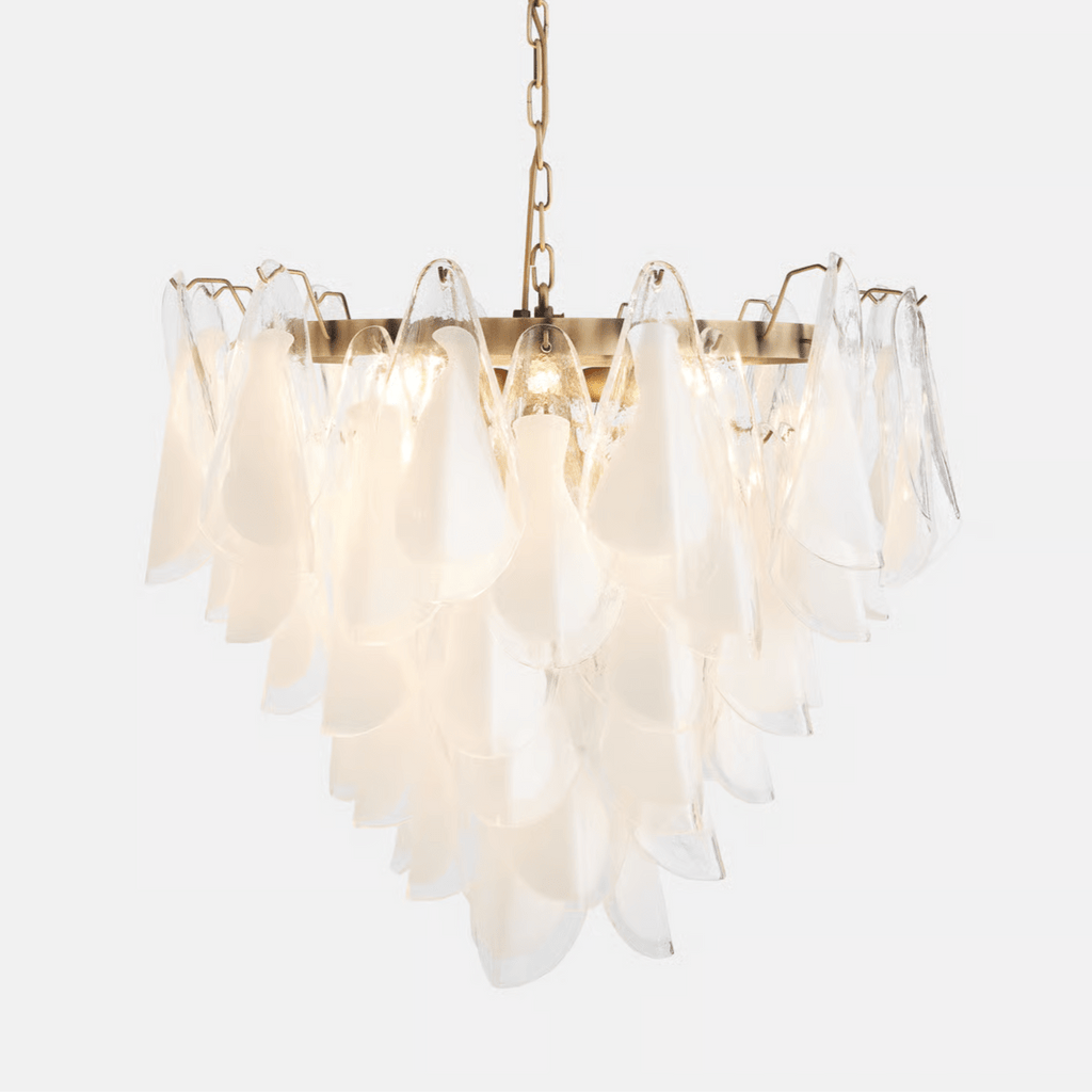 Redrenwyn Glass Chandelier-Moonnatur