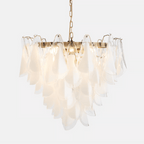 Redrenwyn Glass Chandelier-Moonnatur