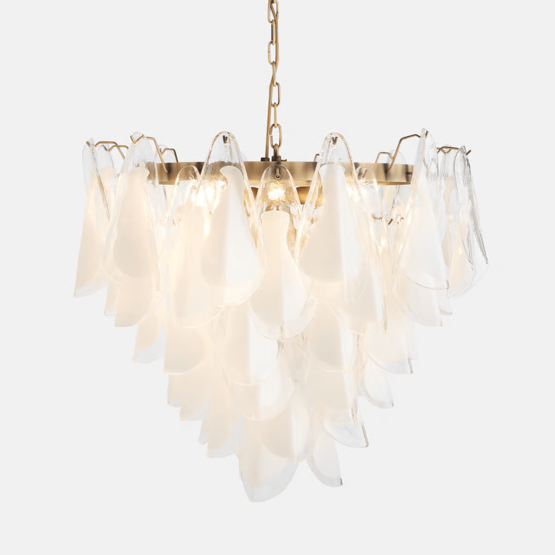 Redrenwyn Glass Chandelier-Moonnatur