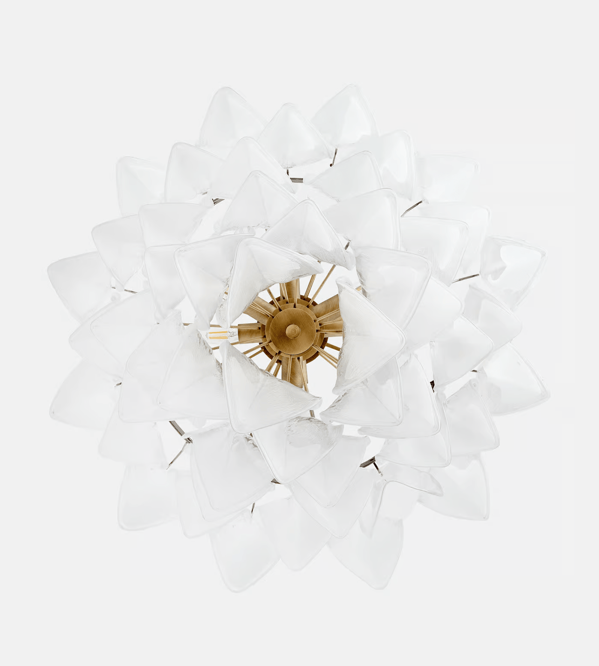 Redrenwyn Glass Chandelier-Moonnatur