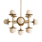 Faldenwynne Alabaster Chandelier-Moonnatur