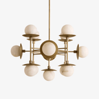 Faldenwynne Alabaster Chandelier-Moonnatur