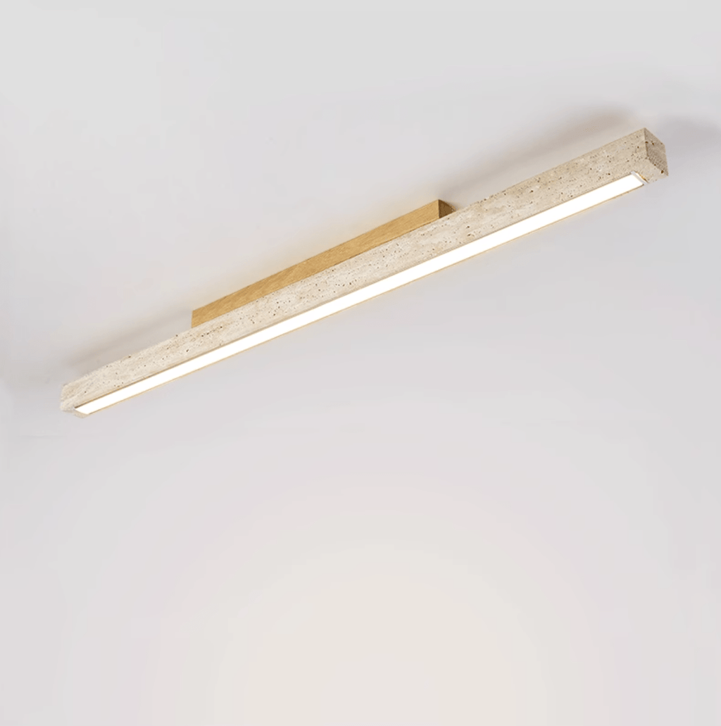 Silvenune Travertine Pendant Light-Moonnatur