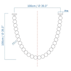 Gildenora Acrylic Chandelier-Moonnatur