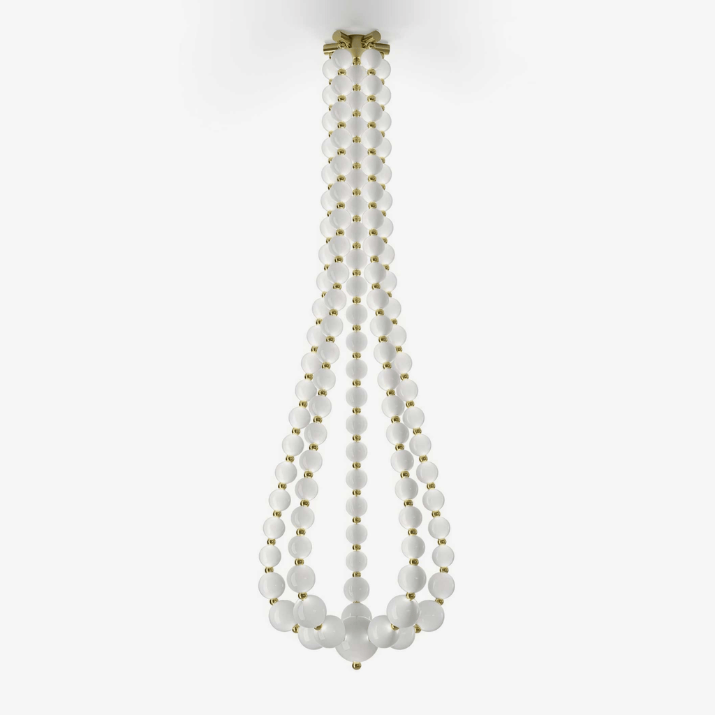 Gildenora Acrylic Chandelier-Moonnatur