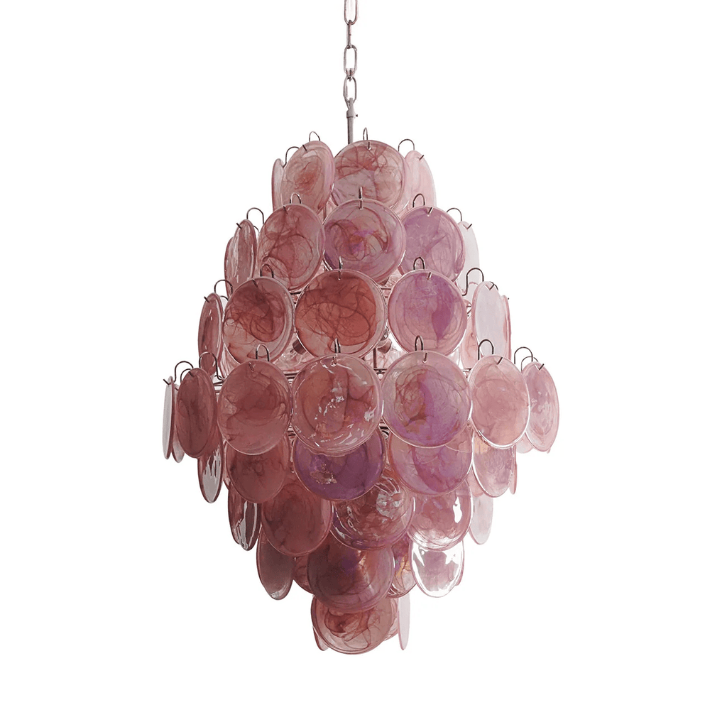 Erlenwyn Glass Chandelier-Moonnatur
