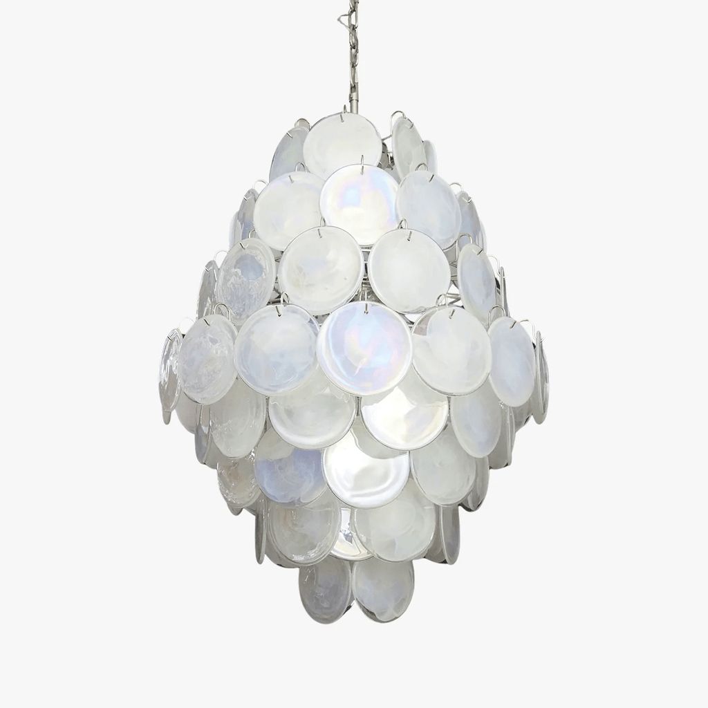 Erlenwyn Glass Chandelier-Moonnatur