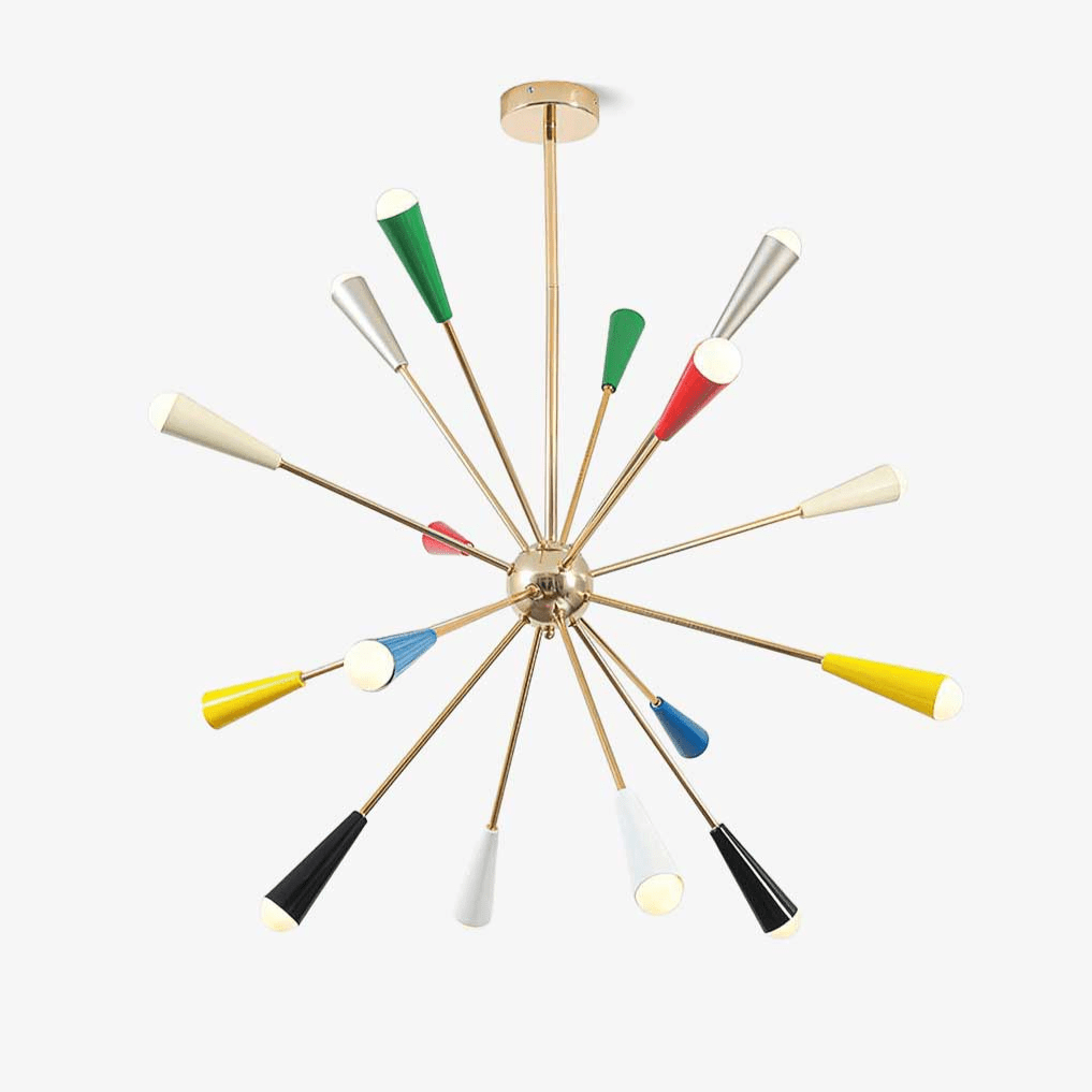 Islenevia Glass Chandelier-Moonnatur