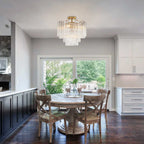 Garnelara Glass Ceiling Light-Moonnatur