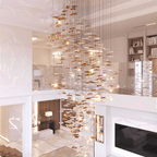 Osternia Glass Chandelier-Moonnatur