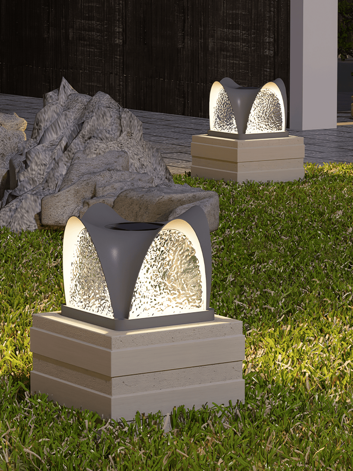 Baldenmoss Acrylic Outdoor Light-Moonnatur