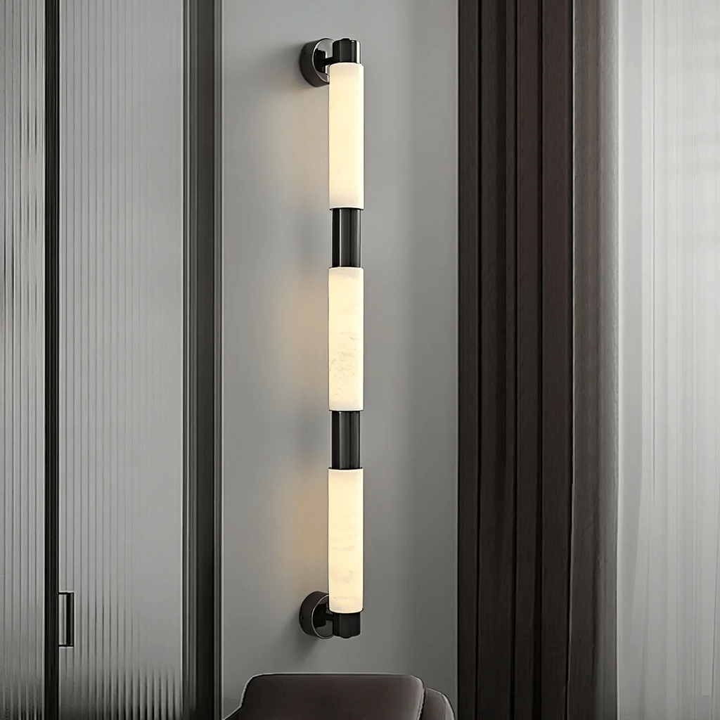 Verrenhaven Alabaster Wall Light-Moonnatur