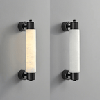 Verrenhaven Alabaster Wall Light-Moonnatur