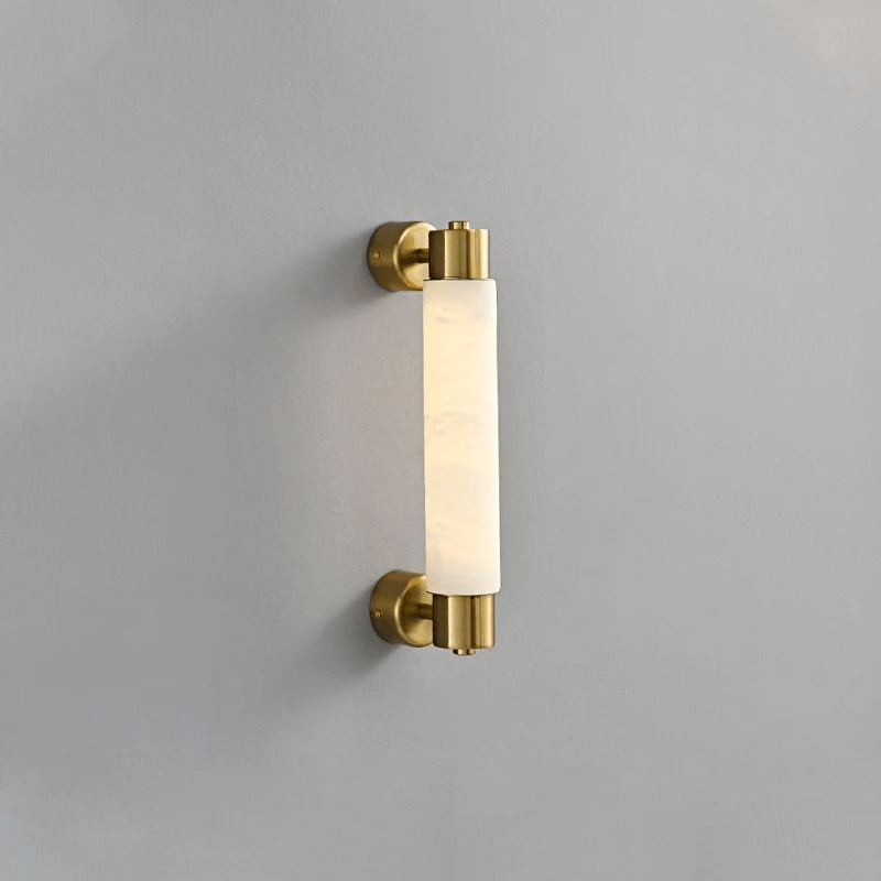 Verrenhaven Alabaster Wall Light-Moonnatur
