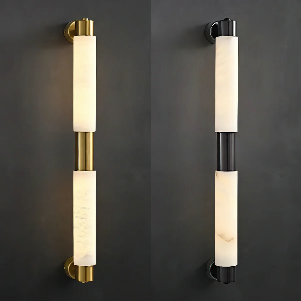 Verrenhaven Alabaster Wall Light-Moonnatur