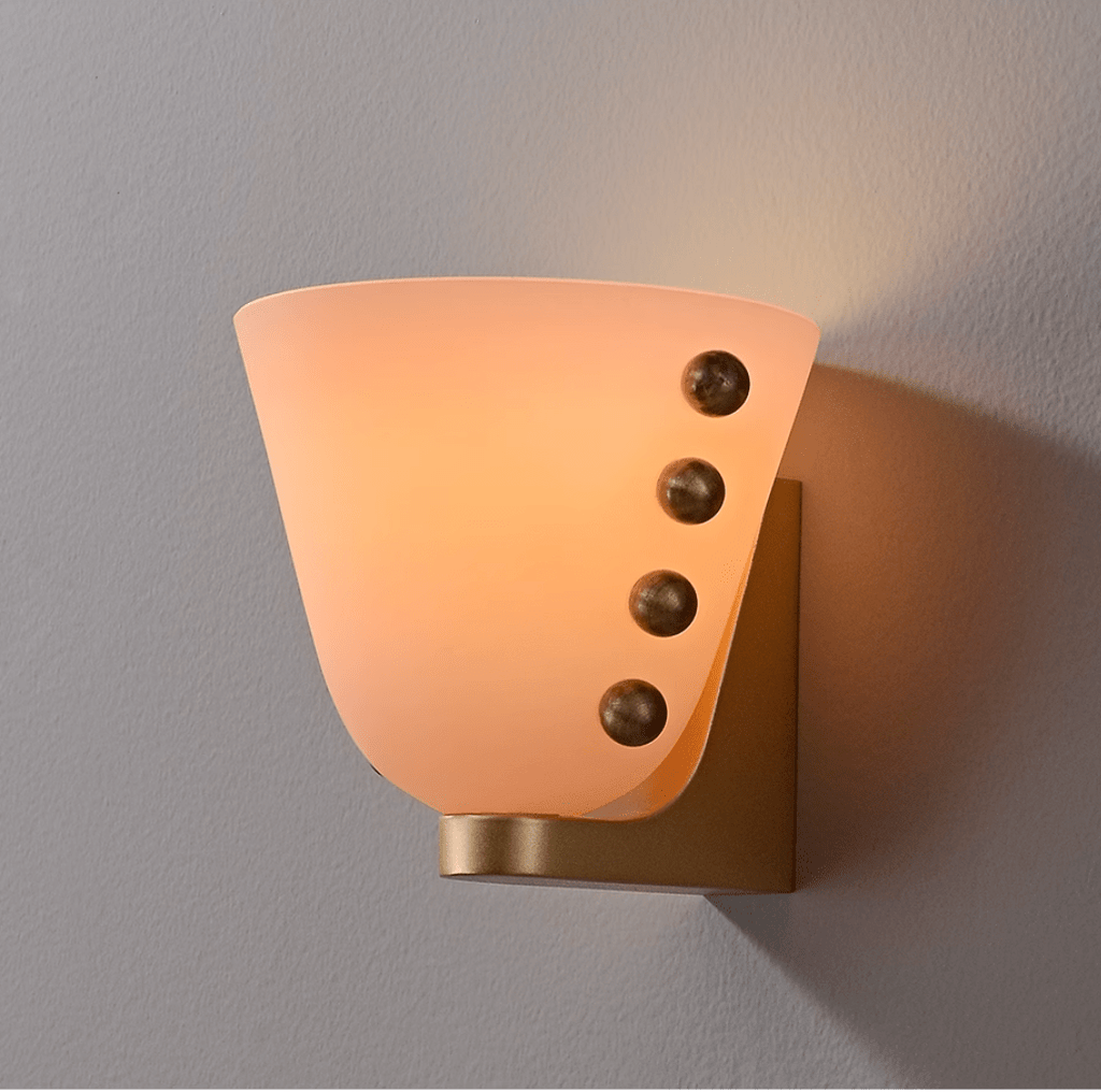 Lindelfield Glass Wall Light-Moonnatur