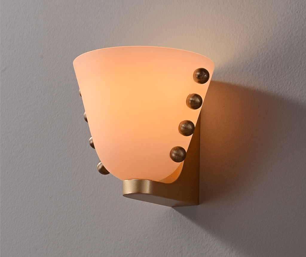 Lindelfield Glass Wall Light-Moonnatur