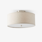 Corvenenna Fabric Ceiling Light-Moonnatur