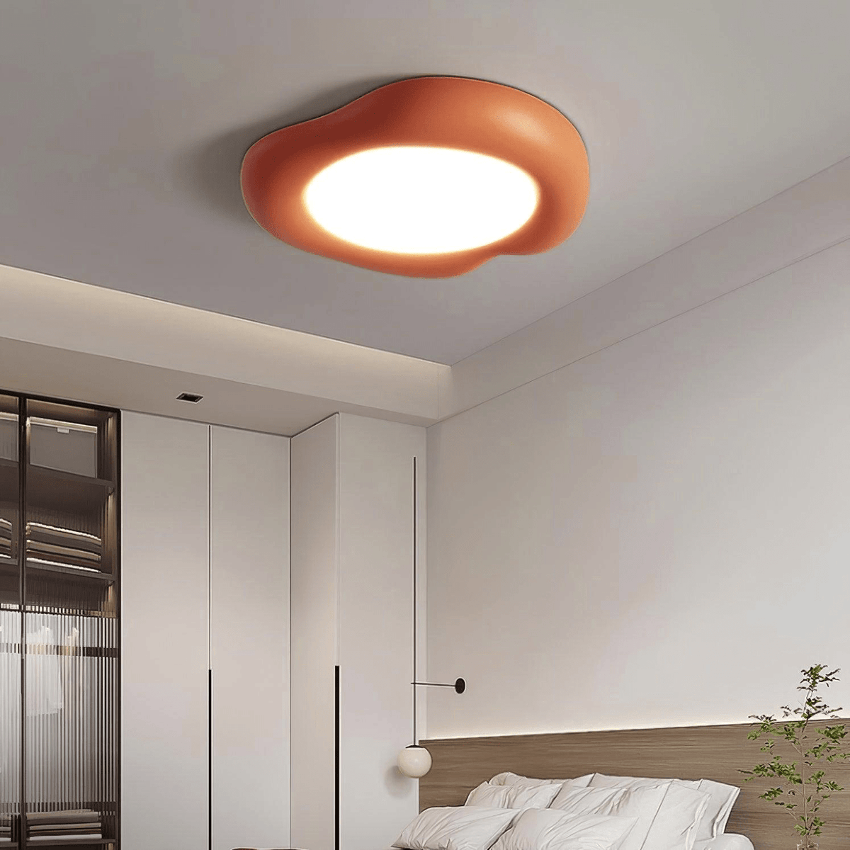 Ravelelle Resin Ceiling Light-Moonnatur