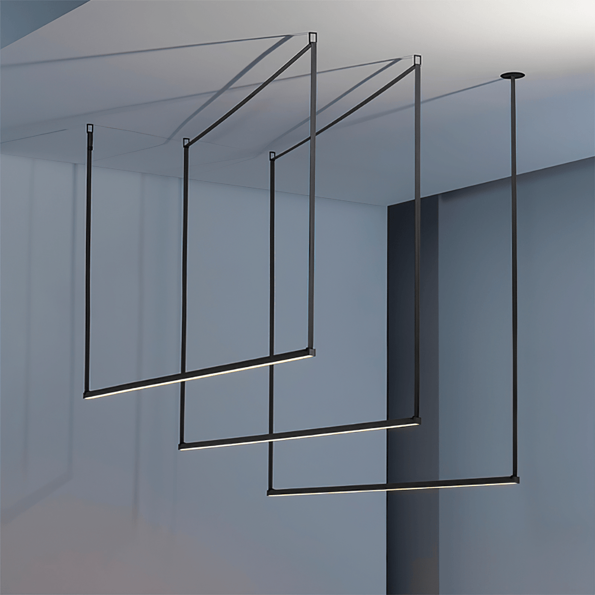 Marvenbrook Leather Pendant Light-Moonnatur