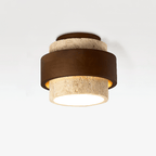 Ulvenvale Travertine Ceiling Light-Moonnatur