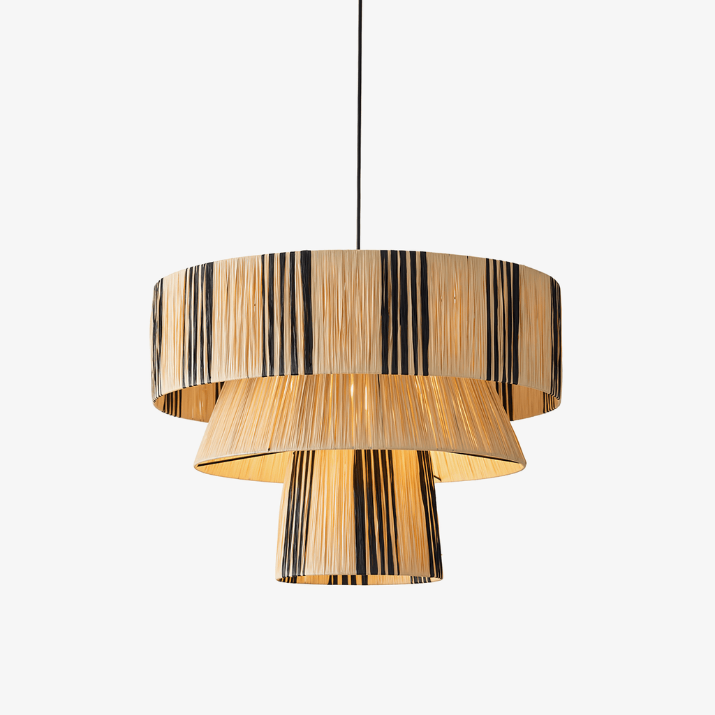 Rovenoria Raffia Pendant Light-Moonnatur