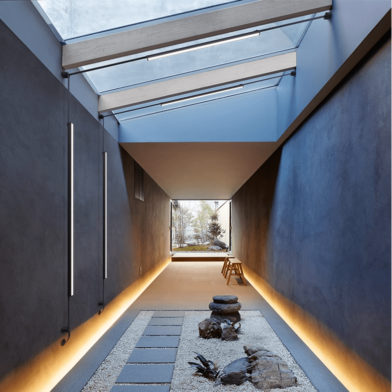 Marvenbrook Leather Pendant Light-Moonnatur