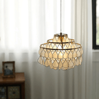 Savenwyn Shell Chandelier-Moonnatur