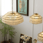 Savenwyn Shell Chandelier-Moonnatur