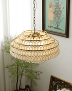 Savenwyn Shell Chandelier-Moonnatur