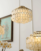 Savenwyn Shell Chandelier-Moonnatur
