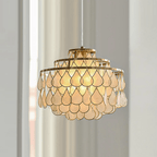 Savenwyn Shell Chandelier-Moonnatur