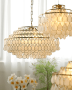 Savenwyn Shell Chandelier-Moonnatur