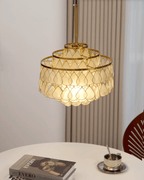 Savenwyn Shell Chandelier-Moonnatur