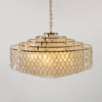 Savenwyn Shell Chandelier-Moonnatur
