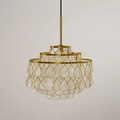 Savenwyn Shell Chandelier-Moonnatur