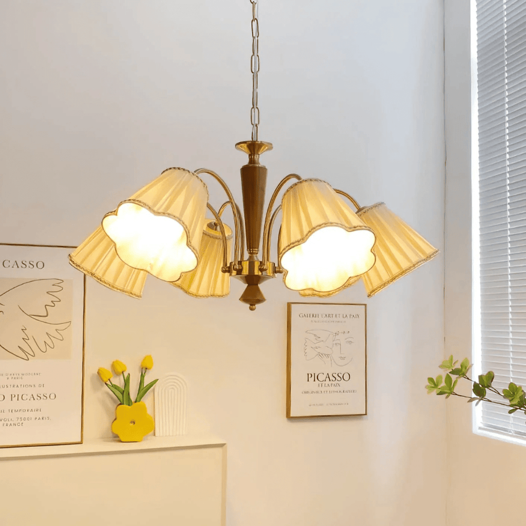 Selvenwynne Fabric Chandelier-Moonnatur