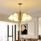Selvenwynne Fabric Chandelier-Moonnatur