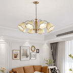 Selvenwynne Fabric Chandelier-Moonnatur