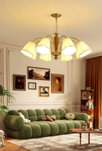 Selvenwynne Fabric Chandelier-Moonnatur