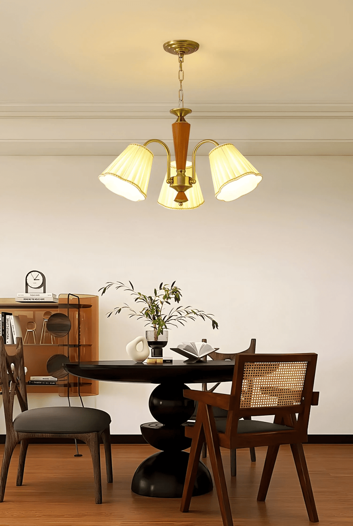Selvenwynne Fabric Chandelier-Moonnatur