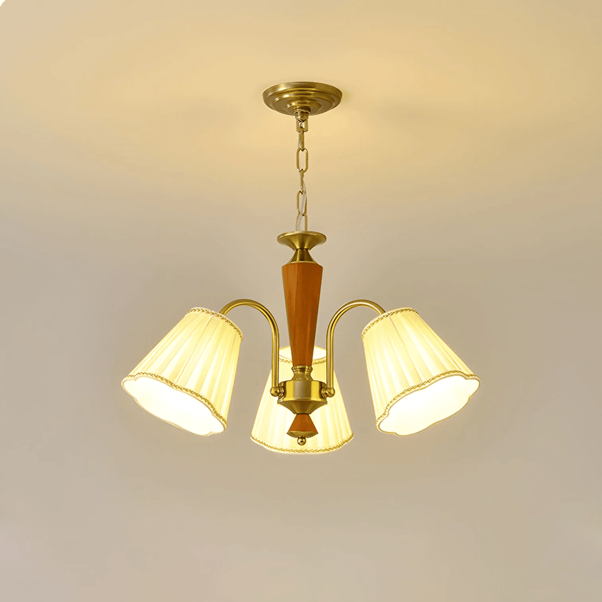 Selvenwynne Fabric Chandelier-Moonnatur