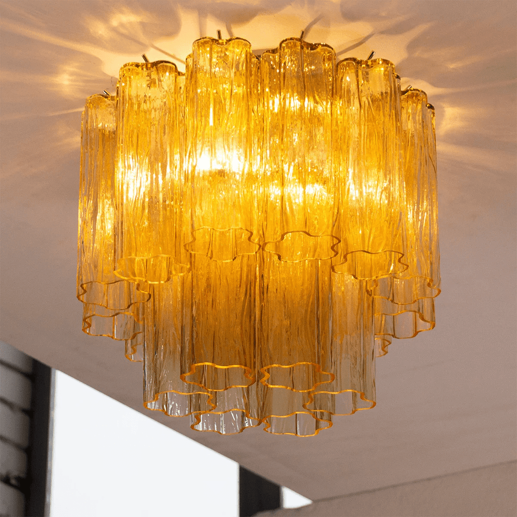 Amaranthia Glass Ceiling Light-Moonnatur