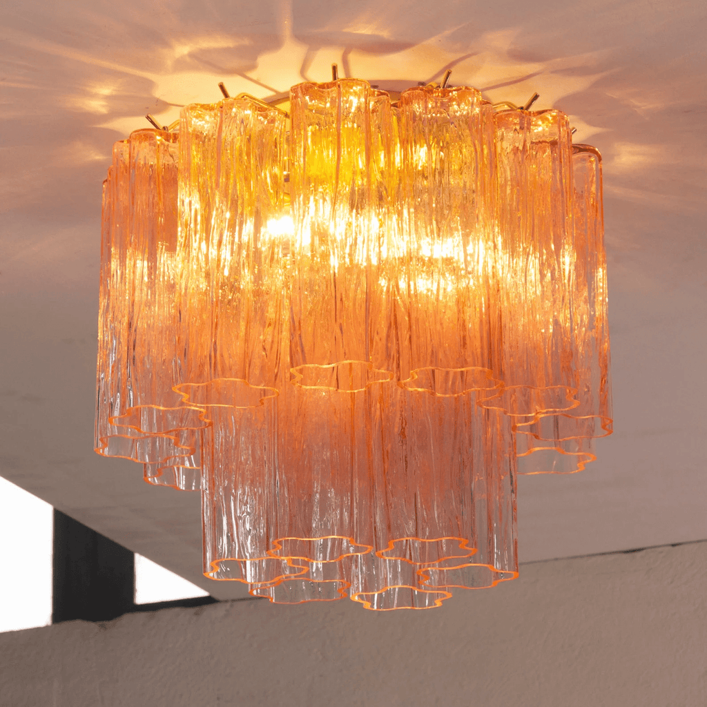 Amaranthia Glass Ceiling Light-Moonnatur