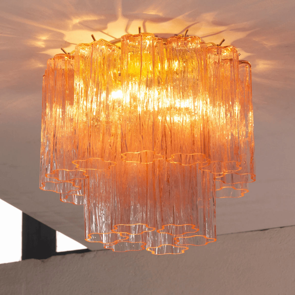 Amaranthia Glass Ceiling Light-Moonnatur